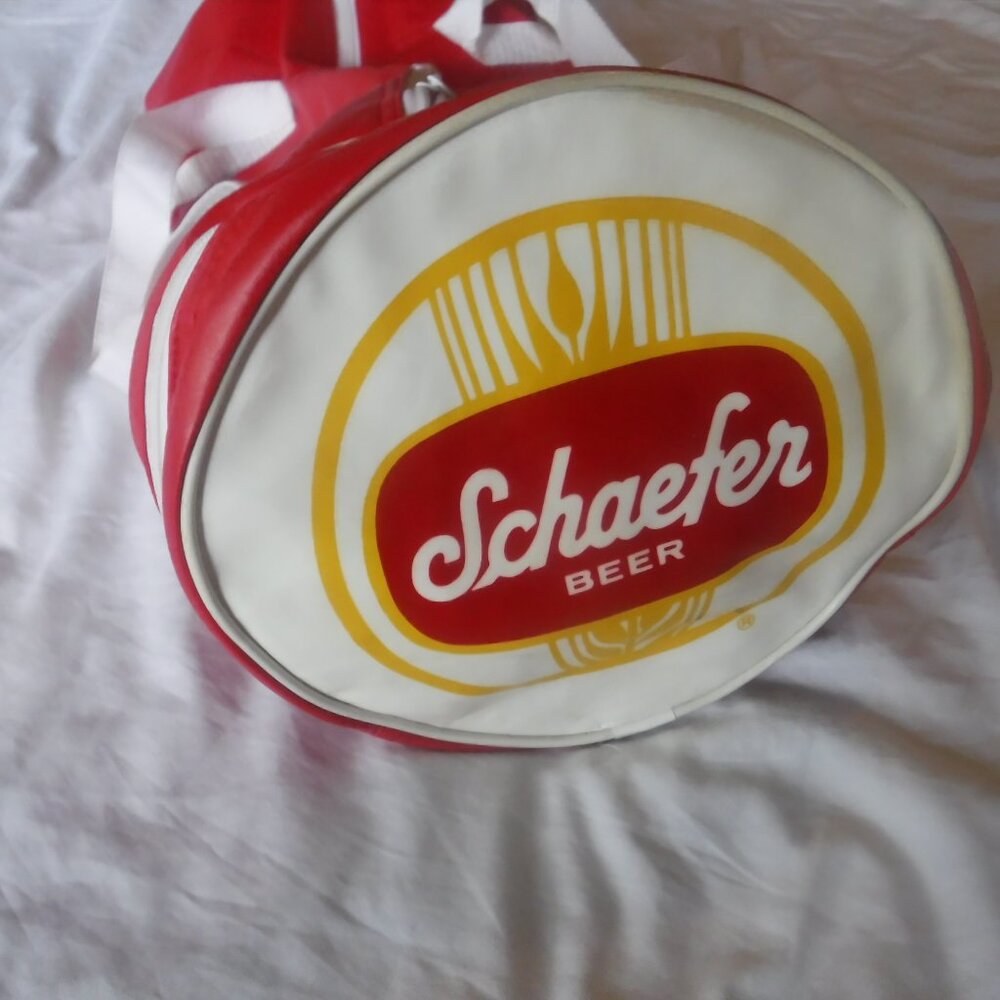 Schaefer Red Duffle Bag